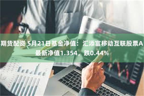 期货配资 5月21日基金净值：汇添富移动互联股票A最新净值1.354，跌0.44%