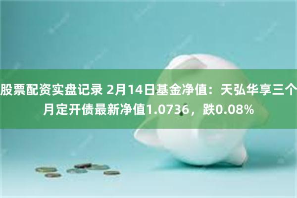 股票配资实盘记录 2月14日基金净值：天弘华享三个月定开债最新净值1.0736，跌0.08%